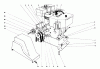 Toro 31625 (524) - 524 Snowthrower, 1977 (7000001-7999999) Ersatzteile ENGINE ASSEMBLY (MODEL NO. 31677)
