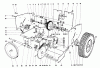 Toro 31626 (526) - 526 Snowthrower, 1971 (1000001-1999999) Ersatzteile TRACTION ASSEMBLY
