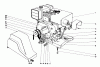 Toro 31727 (726) - 726 Snowthrower, 1971 (1000001-1999999) Ersatzteile ENGINE ASSEMBLY