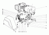 Toro 31823 (832) - 832 Snowthrower, 1976 (6000001-6999999) Ersatzteile ENGINE ASSEMBLY