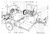 Toro 31995 (1032) - 1032 Snowthrower, 1975 (5000001-5999999) Ersatzteile TRACTION ASSEMBLY