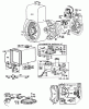 Toro 31995 (1032) - 1032 Snowthrower, 1977 (7000001-7999999) Ersatzteile ENGINE BRIGGS & STRATTON MODEL NO. 251417 TYPE NO. 0173-01 #2