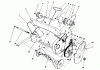 Toro 38005 (1200) - 1200 Power Curve Snowthrower, 1992 (2000001-2999999) Ersatzteile HOUSING & ROTOR ASSEMBLY