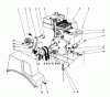 Toro 38035 (3521) - 3521 Snowthrower, 1986 (6000001-6999999) Ersatzteile ENGINE ASSEMBLY