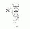 Toro 38035 (3521) - 3521 Snowthrower, 1987 (7000001-7999999) Ersatzteile REWIND STARTER NO. 590604