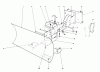 Toro 38052 (521) - 521 Snowthrower, 1986 (6000001-6999999) Ersatzteile GRADER BLADE ASSEMBLY MODEL 59099 (OPTIONAL)