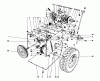 Toro 38052 (521) - 521 Snowthrower, 1986 (6000001-6999999) Ersatzteile TRACTION ASSEMBLY