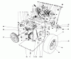 Toro 38052 (521) - 521 Snowthrower, 1989 (9000001-9999999) Ersatzteile TRACTION ASSEMBLY