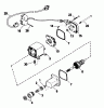Toro 38052 (521) - 521 Snowthrower, 1992 (2000001-2999999) Ersatzteile ELECTRIC STARTER MOTOR KIT NO. 23-3790