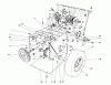 Toro 38052 (521) - 521 Snowthrower, 1993 (39000001-39999999) Ersatzteile TRACTION ASSEMBLY