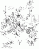 Toro 38056 (521) - 521 Snowthrower, 1990 (0000001-0999999) Ersatzteile ENGINE TECUMSEH MODEL HS50-67259J