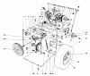Toro 38056C (521) - 521 Snowthrower, 1990 (0000001-0999999) Ersatzteile TRACTION ASSEMBLY