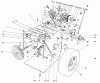 Toro 38072 (724) - 724 Snowthrower, 1994 (4900001-4999999) Ersatzteile TRACTION ASSEMBLY