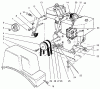 Toro 38073 (724) - 724 Snowthrower, 1999 (9900001-9999999) Ersatzteile ENGINE ASSEMBLY