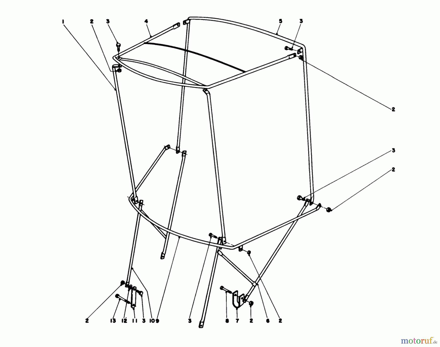 Toro Neu Snow Blowers/Snow Throwers Seite 1 38085 (824) - Toro 824 Snowthrower, 1980 (0000001-0999999) SNOW CAB ASSEMBLY MODEL 12-8100