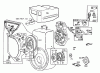 Toro 38090 (1132) - 1132 Snowthrower, 1987 (7000001-7999999) Ersatzteile ENGINE BRIGGS & STRATTON MODEL NO. 252416-0734-01 #2