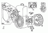 Toro 38095 (1132) - 1132 Snowthrower, 1984 (4000001-4999999) Ersatzteile ENGINE BRIGGS & STRATTON MODEL NO. 252416-0677-01 #2