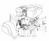 Toro 38095 (1132) - 1132 Snowthrower, 1987 (7000001-7999999) Ersatzteile ENGINE ASSEMBLY