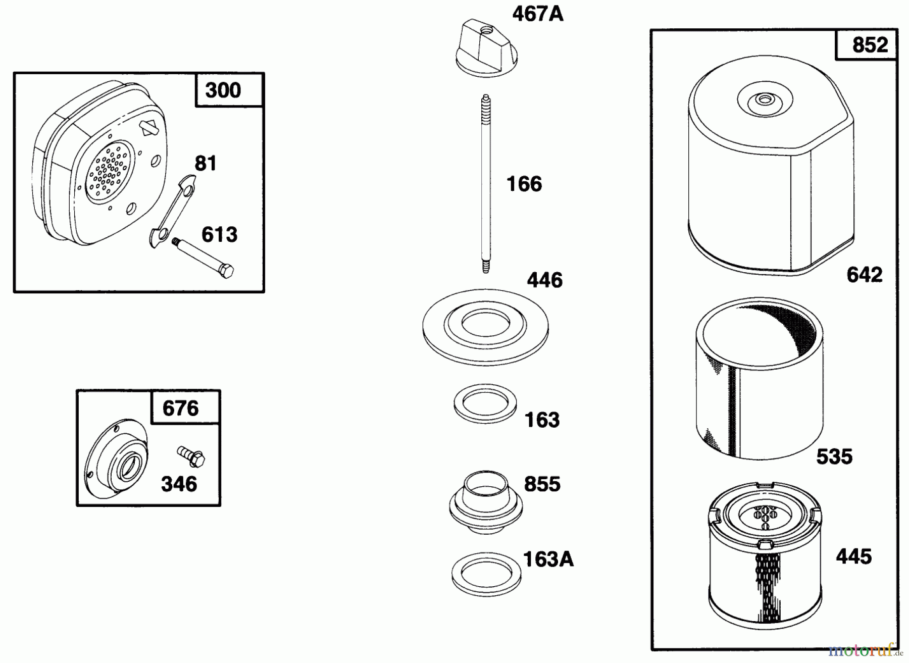 Toro Neu Blowers/Vacuums/Chippers/Shredders 62924 - Toro 5 hp Lawn Vacuum, 1995 (5900001-5999999) ENGINE BRIGGS & STRATTONMODEL 135202-0263-01 #5