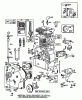 Toro 38095 (1132) - 1132 Snowthrower, 1987 (7000001-7999999) Ersatzteile ENGINE BRIGGS & STRATTON MODEL NO. 252416-0735-01 #1