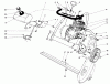 Toro 38120 (S-200) - S-200 Snowthrower, 1984 (4000001-4999999) Ersatzteile ENGINE ASSEMBLY