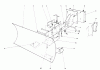 Toro 38150 (826) - 826 Snowthrower, 1983 (3000001-3999999) Ersatzteile GRADER BLADE ASSEMBLY MODEL NO. 59099 (OPTIONAL)