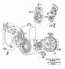 Toro 38160 (1132) - 1132 Snowthrower, 1980 (0000001-0999999) Ersatzteile ENGINE MODEL NO. 252416 TYPE NO. 0190-01 (11 H.P. SNOWTHROWER MOBRIGGS & STRATTON