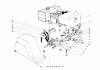 Toro 38160 (1132) - 1132 Snowthrower, 1981 (1000001-1999999) Ersatzteile ENGINE ASSEMBLY (MODEL 38150)