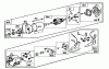 Toro 38160 (1132) - 1132 Snowthrower, 1981 (1000001-1999999) Ersatzteile STARTER MOTOR KIT (8 H.P. & 11 H.P. SNOWTHROWER MODEL 38150 & 38