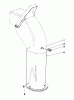 Toro 38160 (1132) - 1132 Snowthrower, 1985 (5000001-5999999) Ersatzteile CHUTE EXTENSION KIT 26-1100 (OPTIONAL)