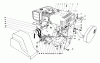Toro 38160 (1132) - 1132 Snowthrower, 1985 (5000001-5999999) Ersatzteile ENGINE ASSEMBLY