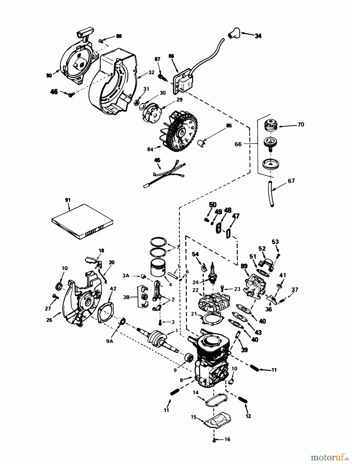  Toro Neu Snow Blowers/Snow Throwers Seite 1 38162C (S-620) - Toro S-620 Snowthrower, 1984 (4000001-4999999) ENGINE TECUMSEH MODEL AH-600 TYPE 1623-A
