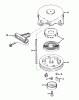 Toro 38165 (S-620) - S-620 Snowthrower, 1985 (5010001-5999999) Ersatzteile REWIND STARTER NO. 590537