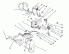 Toro 38171 - CCR Powerlite Snowthrower, 1992 (2000001-2999999) Ersatzteile CHUTE ASSEMBLY