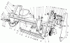 Toro 38180 - CCR 2000 Snowthrower, 1988 (8000001-8999999) Ersatzteile HOUSING ASSEMBLY