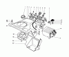 Toro 38181 - CCR 2000 Snowthrower, 1992 (2000001-2999999) Ersatzteile CONTROL PANEL & SHROUDING ASSEMBLY