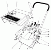 Toro 38232 (S-200) - S-200 Snowthrower, 1984 (4000001-4999999) Ersatzteile SHROUD & HANDLE ASSEMBLY