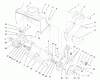 Toro 38405 (1000) - CCR 1000 Snowthrower, 2001 (210000001-210999999) Ersatzteile HOUSING & SIDE PLATE ASSEMBLY