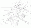 Toro 38420 (2500) - CCR 2500 Snowthrower, 1997 (7900001-7999999) Ersatzteile SHROUD ASSEMBLY