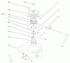 Toro 38436 (3000) - CCR 3000 Snowthrower, 1998 (8900001-8999999) Ersatzteile ENGINE ASSEMBLY (MODEL NO. 38435 & 38436) #3
