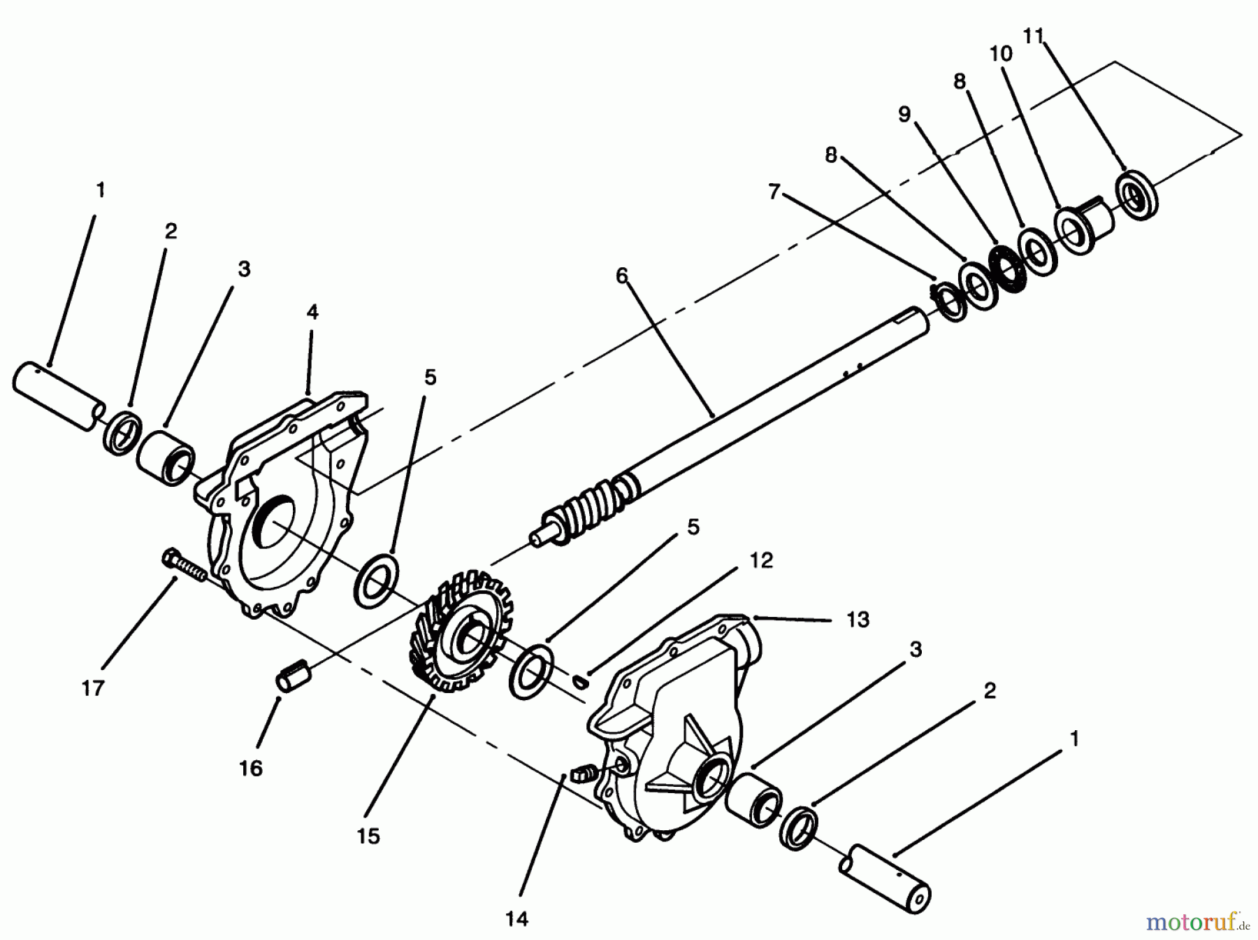 Toro Neu Snow Blowers/Snow Throwers Seite 1 38556 (1028) - Toro 1028 Power Shift Snowthrower, 1996 (6900001-6999999) 28