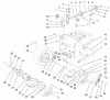 Toro 38590 (1232) - 1232 Power Shift Snowthrower, 1999 (9900001-9999999) Ersatzteile TRACTION DRIVE ASSEMBLY