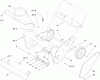 Toro 38593 - Power Clear Snowthrower, 2011 (311000001-311999999) Ersatzteile MAIN FRAME ASSEMBLY