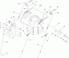 Toro 38624W (826 OXE) - Power Max 826 OXE Snowthrower, 2012 (SN 312000001-312008458) Ersatzteile HANDLE ASSEMBLY