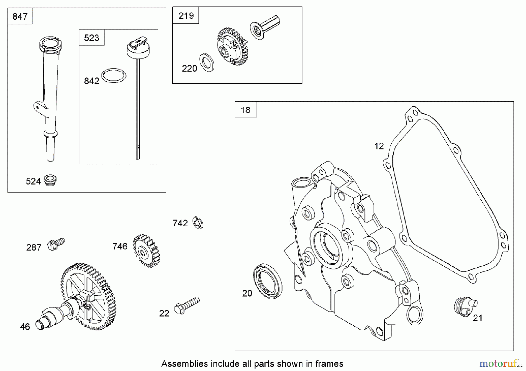  Toro Neu Snow Blowers/Snow Throwers Seite 2 38637 (828 OXE) - Toro Power Max 828 OXE Snowthrower, 2008 (280000001-280999999) CRANKCASE ASSEMBLY BRIGGS AND STRATTON 15D104-0112-E1