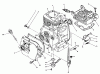 Toro 62025 (T2500) - Generator, T2500, 1988 (8000001-8999999) Listas de piezas de repuesto y dibujos ENGINE ASSEMBLY
