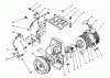 Toro 62030 (T3000) - Generator, T3000, 1983 (3000001-3999999) Listas de piezas de repuesto y dibujos RECOIL STARTER ASSEMBLY