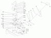 Toro 79365 - 42" Single-Stage Snowthrower, 5xi Garden Tractors, 1998 (8900001-8999999) Ersatzteile CHUTE & ROTATION ASSEMBLY