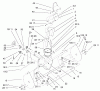 Toro 79366 - 44" Two-Stage Snowthrower, 5xi Garden Tractor, 2001 (210000001-210999999) Ersatzteile DISCHARGE CHUTE ASSEMBLY