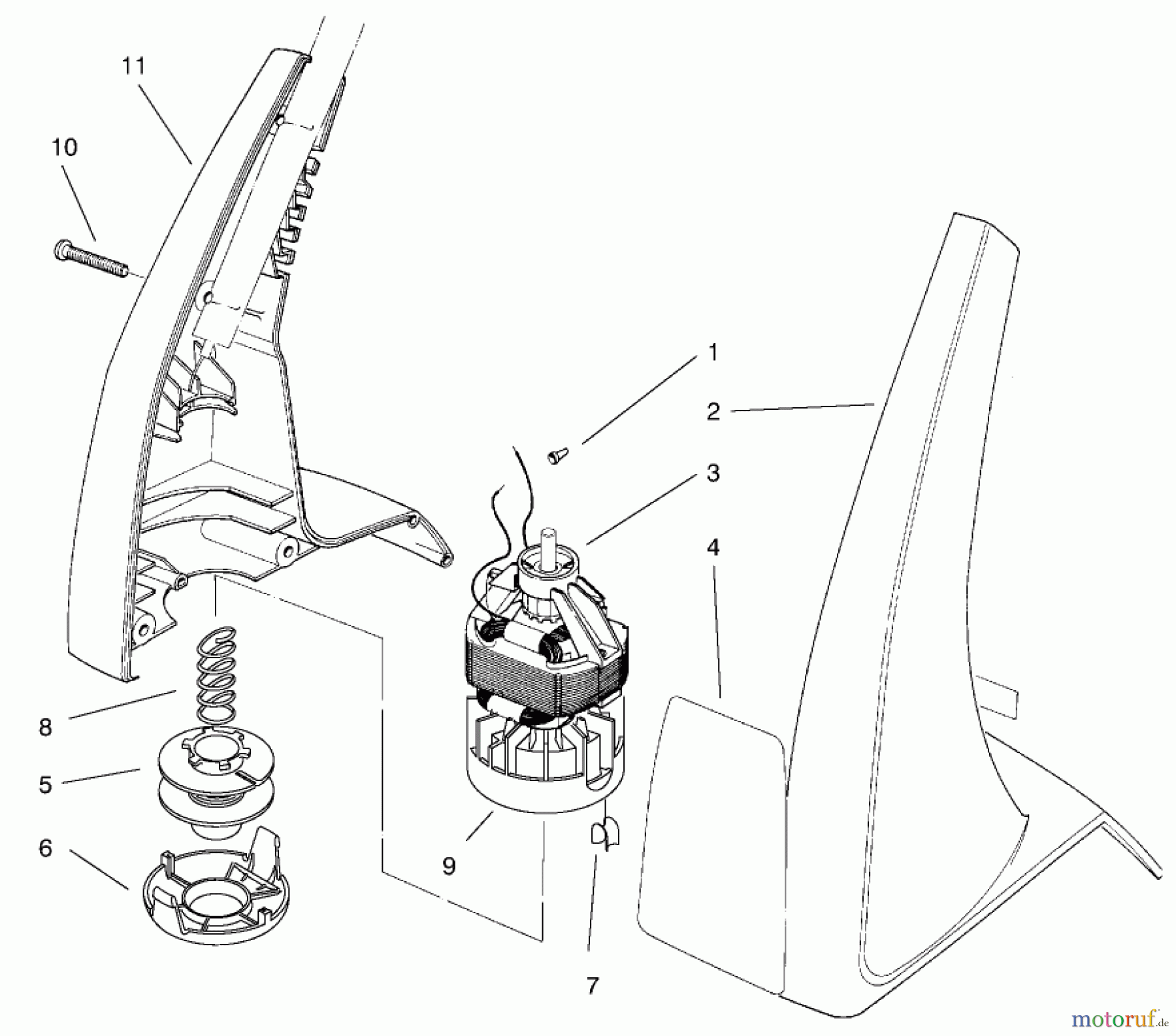 Toro Neu Trimmers, String/Brush 51231 - Toro 8